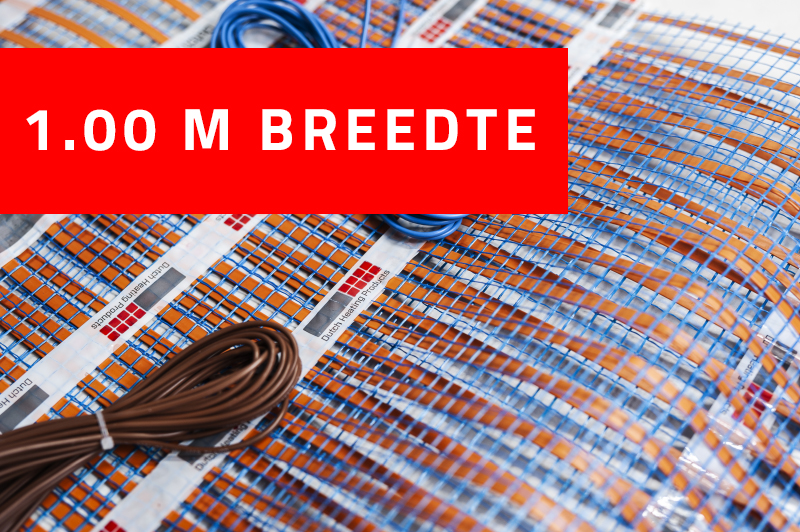 IR Heating mat 1,00 m, lengte 3,50 m